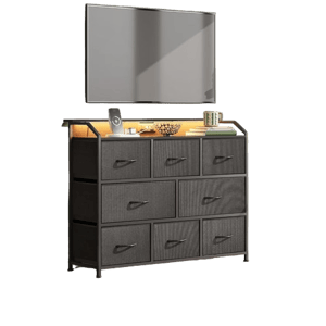 WLIVE 8-Drawer Fabric Dresser