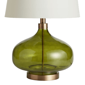 Halsey Glass Teardrop Table Lamp Base