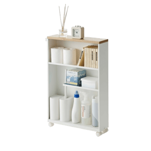Yamazaki Home Tower Rolling Storage Cart