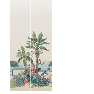 York Wallcoverings PSW1711M Tropical Lagoon Earthy