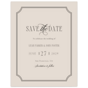 Zola Dermot Save The Date