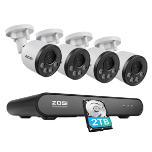 Zosi Technology C180 4MP Security Camera System