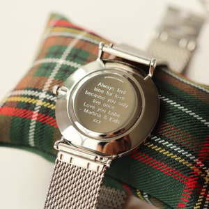 Men's Architect Zephyr + Steel Silver Mesh Strap