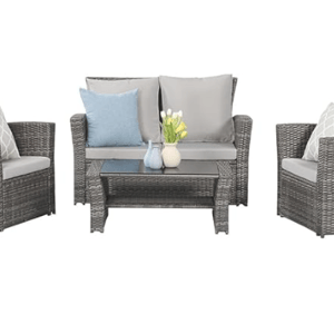 Wisteria Lane 4 Piece Outdoor Patio