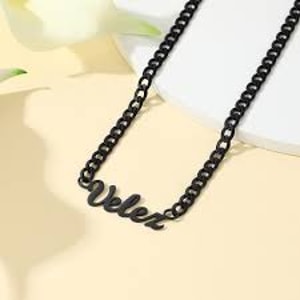Personalized Name Chain Necklace for Women and Men