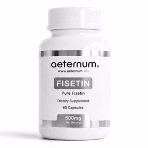 Aeternum Fisetin 500mg Capsules