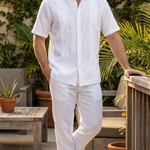 Mens Short Sleeve Casual Summer Walking Suit