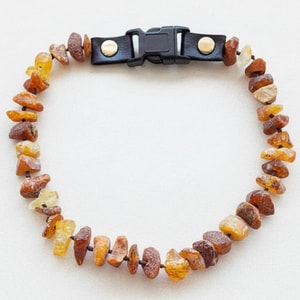 Hunde Bernsteinkette Click