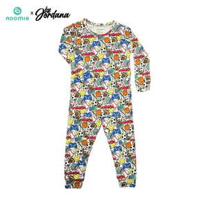 Noomie x byjordana Boy Icon Drips Long Sleeve Pajama Set