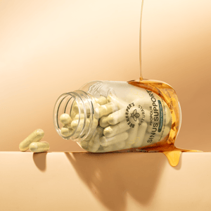 Sinus Support | Propolis Capsules | Beekeeper's Naturals