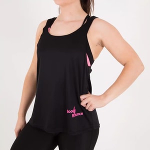 Black V Back Vest