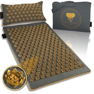 Akupressurmatte PURE ECO 3er Set - grau