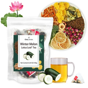 Organic Winter Melon Lotus Leaf Herbal Tea Chrysanthemum & More Blend