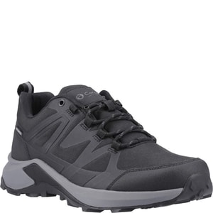 Horton Low Recycled Hiking Shoes WP Black