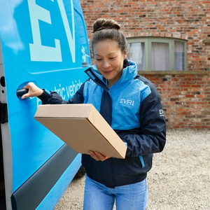 International parcel delivery with Evri