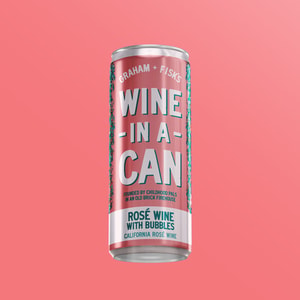 Ros&eacute; Wine With Bubbles
