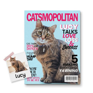 Catsmopolitan Custom Pet Canvas
