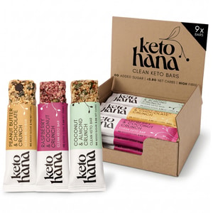 Clean keto crunch bars
