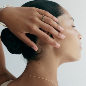 RENEWAL RING 18K GOLD PLATED