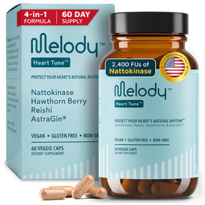 Heart Tune&trade; Physician-Formulated Daily Heart Health Supplement (2 Month Supply)