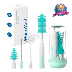 MomMed Electric Bottle Brush Cleaner Set