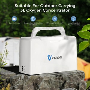 VARON 3L/min Portable Oxygen Concentrator NT-05