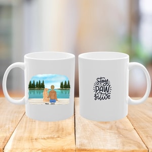 Personalisierte Tasse f&uuml;r Frauchen