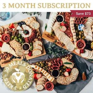 Charcuterie Kit (3 Month Prepay)