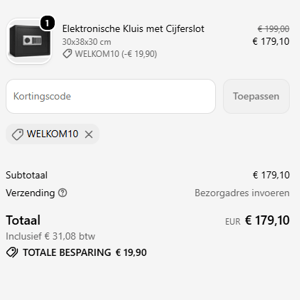 Voorbeeld van de promoreactieafbeelding