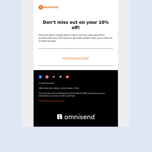 Promo response image preview