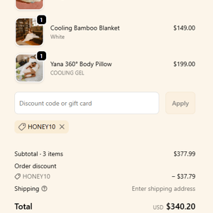 Promo response image preview