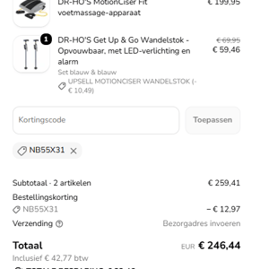 Voorbeeld van de promoreactieafbeelding