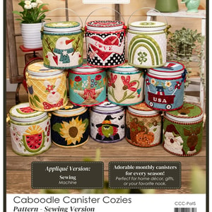 Caboodle Canister Cozies Pattern - Sewing Version