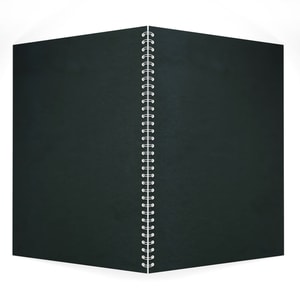 A3 Portrait Sketchbook, Eco Black