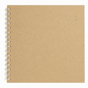 8x8 Square Ameleie Watercolour book, Eco Kraft