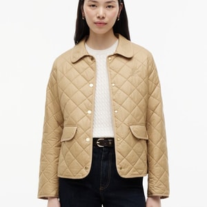 Padded Slim Fit Quilted Jacket
