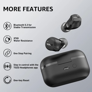 TOZO NC9 Upgraded Wireless Earbuds