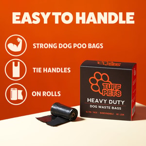 Bio-Recycled Heavy Duty Dog Poo Bags