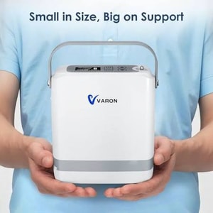 VARON VP-8G | Pulse Flow Portable Oxygen Concentrator (1-8 settings)