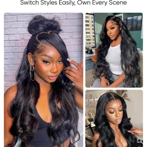 HD Undetectable Lace Wigs Body Wave 14-36 Inch Undetectable HD Lace Front Wigs And 5x5 Closure Wigs