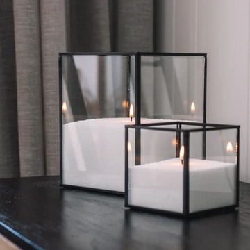 Chameleon Sand Candle