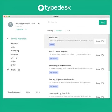 Typedesk