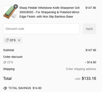 Proof of working Sharp Pebble coupon codes and where to put or use Sharp Pebble coupon, added on 2024-07-01 00:00:00.