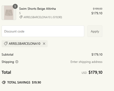 Proof of working Arrels Barcelona voucher codes and where to put or use Arrels Barcelona coupon, added on 2024-06-11 00:00:00.