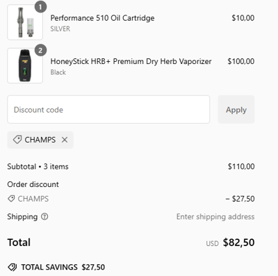 Proof of working HoneyStick promo codes and where to put or use HoneyStick coupon, added on 2024-11-30 00:00:00.