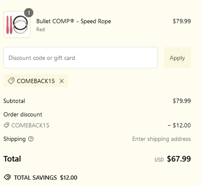 Proof of working Elite Jumps promo codes and where to put or use Elite Jumps coupon, added on 2024-11-01 00:00:00.