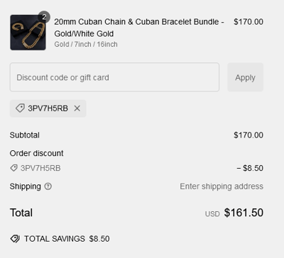 Proof of working IceClique Jewelry coupon codes and where to put or use IceClique Jewelry coupon, added on 2025-01-28 00:00:00.