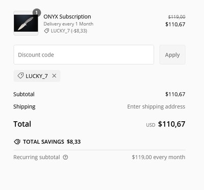 Proof of working Monthly Knife Club discount codes and where to put or use Monthly Knife Club coupon, added on 2025-02-03 00:00:00.