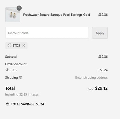 Proof of working 9to5 Studios promo codes and where to put or use 9to5 Studios coupon, added on 2024-12-06 00:00:00.