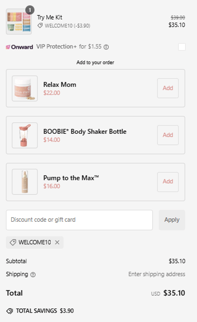 Proof of working Boobie Superfoods coupon codes and where to put or use Boobie Superfoods coupon, added on 2025-01-04 00:00:00.